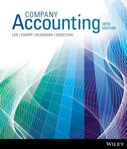 Company Accounting 10E+wileyplus Stand-alone Card