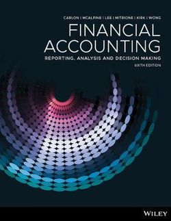 Financial Accounting - Reporting, Analysis and Decision Making, 6th Edition Print and Interactive E-Text