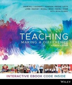 Teaching: Making A Difference, 4th Edition