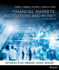 Financial Markets, Institutions and Money, 4th Edition