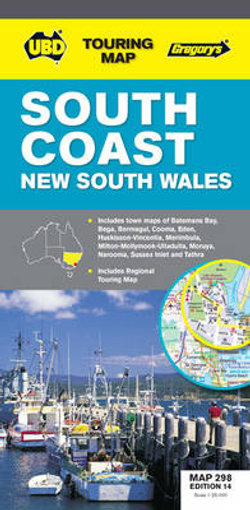 South Coast NSW Map 298 14th ed