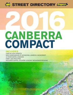 Canberra Compact Street Directory 2016 4th ed