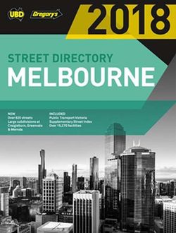 Melbourne Street Directory 2018