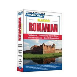 Pimsleur Romanian Basic Course - Level 1 Lessons 1-10 CD