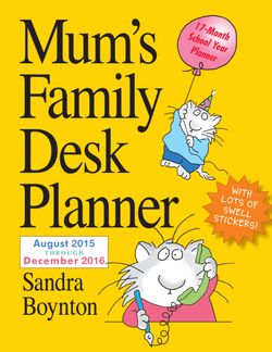 Mum's Family Desk Planner