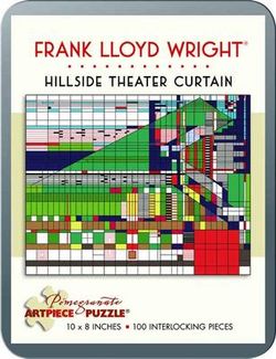 FLW Theater Curtain Tin Puzzle