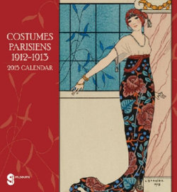 2015 Costumes Parisiens Wall Calendar