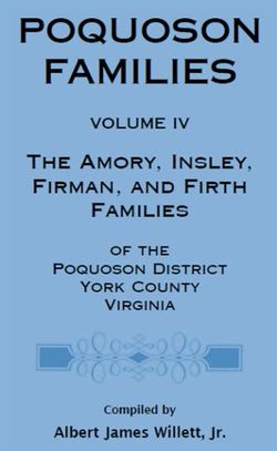 Poquoson Families, Volume IV