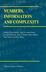Numbers, Information and Complexity