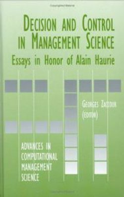 Decision & Control in Management Science