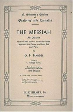 Messiah (Oratorio, 1741) Messiah (Oratorio, 1741)