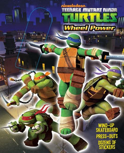 Teenage Mutant Ninja Turtles Wheel Power Book and Skateboard