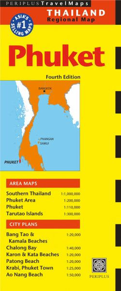 Phuket Travel Map Fourth Edition