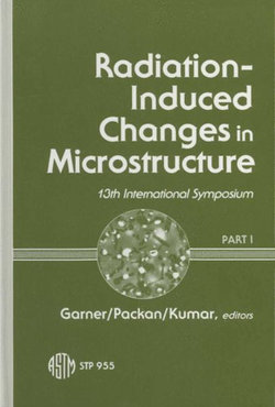 Radiation-Induced Changes in Microstructure