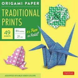 Origami Paper - Traditional Prints - 8 1/4 - 49 Sheets Origami Paper - Traditional Prints - 8 1/4 - 49 Sheets
