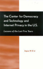 The Center for Democracy and Technology and Internet Privacy in the U.S.