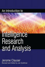 An Introduction to Intelligence Research and Analysis