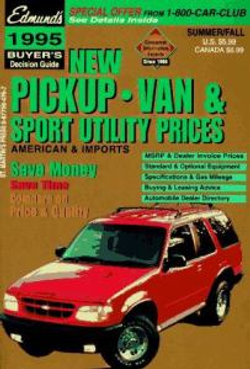 Edmunds Nineteen Ninety-Five Vans, Pickups and Sport Utilities