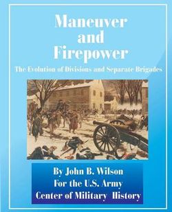 Maneuver and Firepower