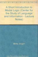 Short Introduction to Modal Logic