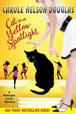 Cat in a Yellow Spotlight