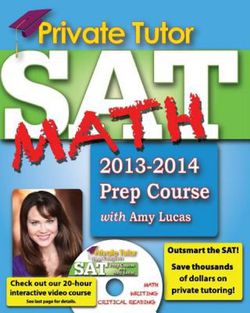 Private Tutor - Your Complete SAT Math Prep Course