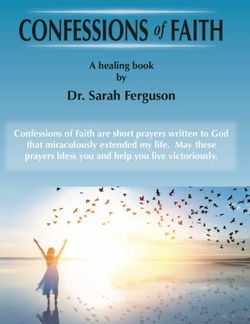 Confessions of Faith