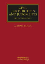 Civil Jurisdiction and Judgments