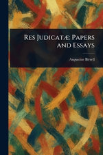 Res Judicatae