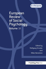 European Review of Social Psychology: Volume 31