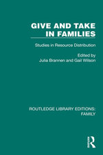 Give and Take in Families
