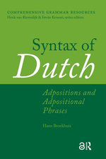 Syntax of Dutch