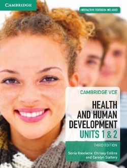 Cambridge VCE Health and Human Development 