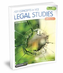 Key Concepts in VCE Legal Studies Units 3 & 4 2E Flexisaver & eBookPLUS