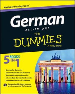 German All-in-One For Dummies with CD