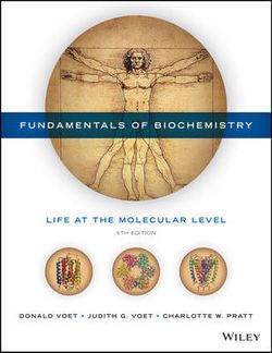 Fundamentals of Biochemistry