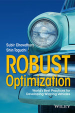 Robust Optimization - World's Best Practices for  Developing Winning Vehicles