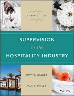Supervision in the Hospitality Industry, 8e with Study Guide Set