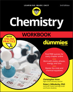Chemistry Workbook for Dummies 3E + Online Practice