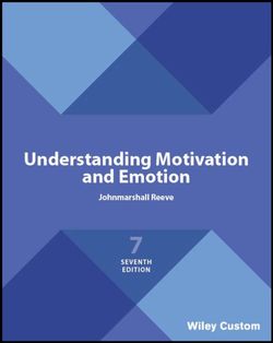 Understanding Motivation and Emotion