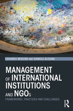 Management of International Institutions and NGOs