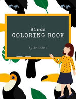 Birds Coloring Book for Kids Ages 3+ (Printable Version)