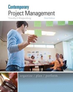 Contemporary Project Management