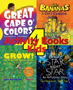 4 Activity Books for Kids: Family Fun & Learning
