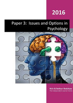 Paper 3 - Issues and Three Options in Psychology. - Gender, Schizoprenia and Forensic