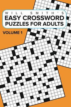 Easy Crossword Puzzles for Adults -Volume 1