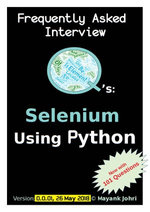 Frequently Asked Interview Question's on Selenium Using Python