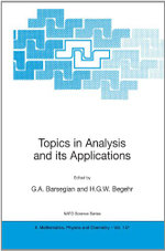 Topics in Analysis and its Applications