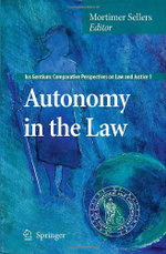 Autonomy in the Law