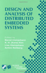 Design and Analysis of Distributed Embedded Systems